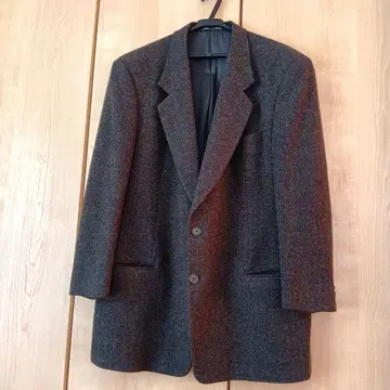 Giorgio Armani 다크 그레이 테일러드 자켓 54 빅