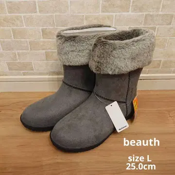 새상품 beauth 비유스 어그 부츠 그레이 L