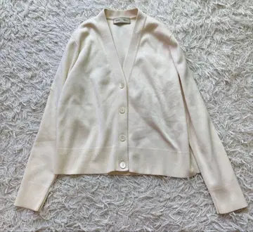 에부르 가디건 가을 옷 론 헤르만 실크 V넥 별주 면