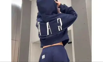 30주년 프렌치 테리 GAP 로고 집업 후드티 L