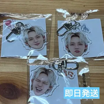 TREASURE PULSE ON POPUP 가챠 얼굴 아크릴 키링