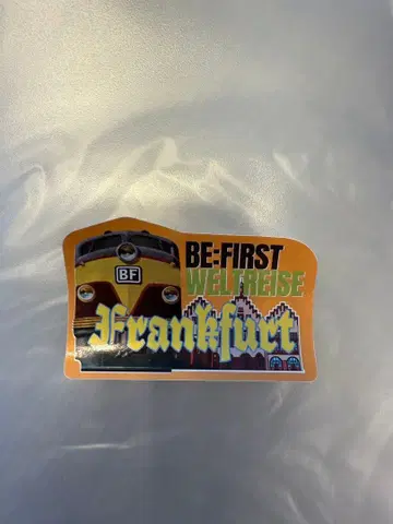 BE:FIRST 월드 투어 프랑크푸르트 스티커
