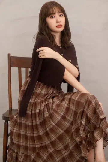 herlipto Cotton-Blend Voile Maxi Skirt