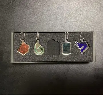 진 여신전생 아이콘 메탈 참 4개 키링