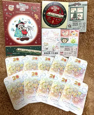 디즈니 리조트 라인 사용 프리 티켓 2025년 디즈니 크리스마스