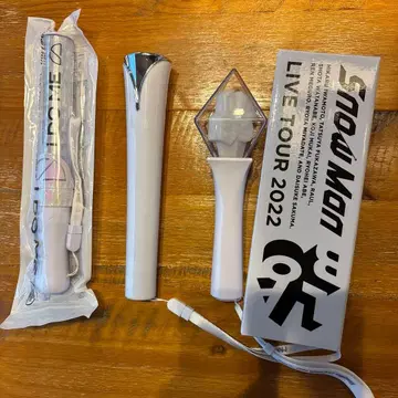 Snow Man 응원봉 3개 세트