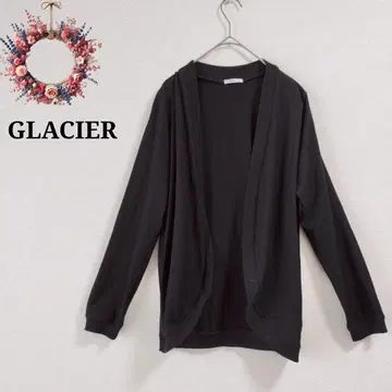 허니즈 그라시아 니트 가디건 오픈 프론트 겉옷 심플 M