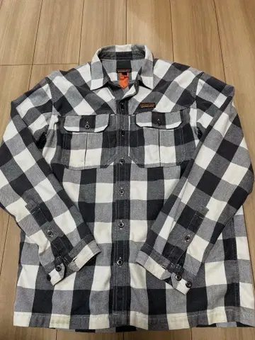 patagonia 파리아스 셔츠 M 그레이/화이트 체크