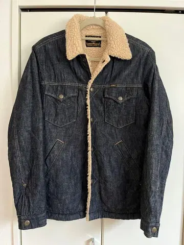 COOTIE 쿠티 보아 데님 자켓 새상품급