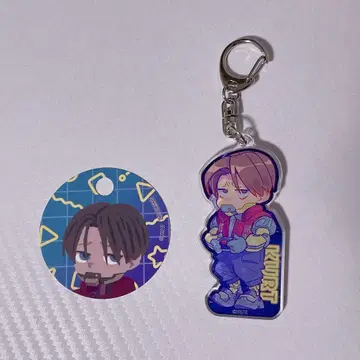 밀키 서브웨이 카트 아크릴 키링