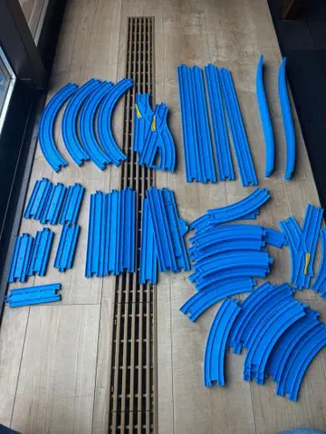 프라레일 레일 건물 부품 세트