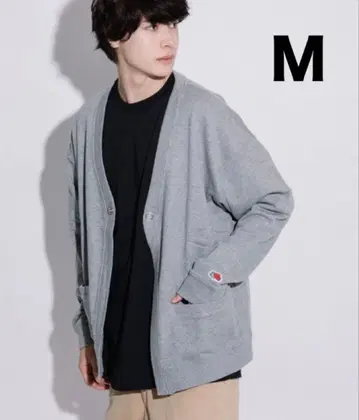 FRUIT OF THE LOOM 그레이 가디건 M 사이즈