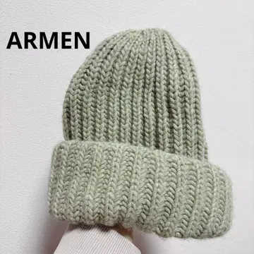 ARMEN 니트 모자 볼륨 루즈핏