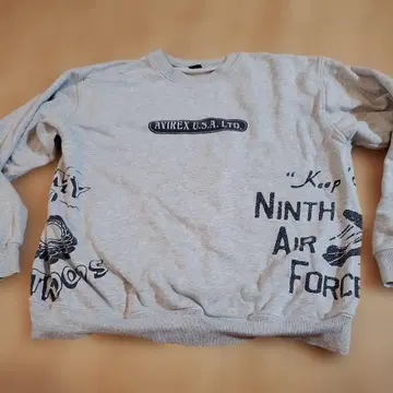 AVIREX U.S.A. LTD. 그레이 맨투맨 XL