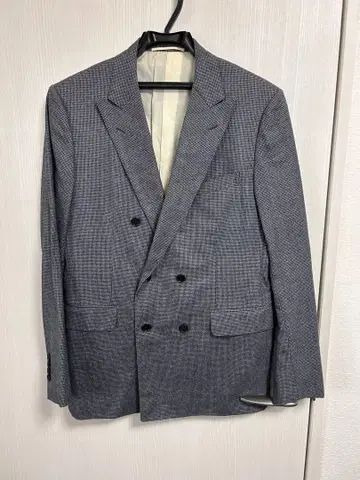 UNITEDARROWS 애로우즈 더블 브레스트 테일러드 자켓 48 그레이