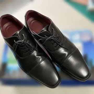 1회 사용 비즈니스 슈즈 남성용 가죽 신발 방수 블랙 포멀