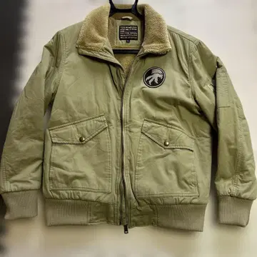 겨울 의류 / 밀리터리 자켓 / 남성용 / MA-1 / XL / 베이지