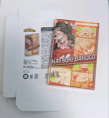 히로아카 바쿠고 카츠키 생일 아크릴 블록 "HEROES"