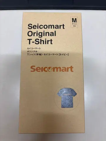 Seicomart 오리지널 티셔츠 M 네이비