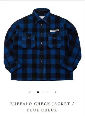 Subculture SC 버팔로 체크 자켓 사이즈 2