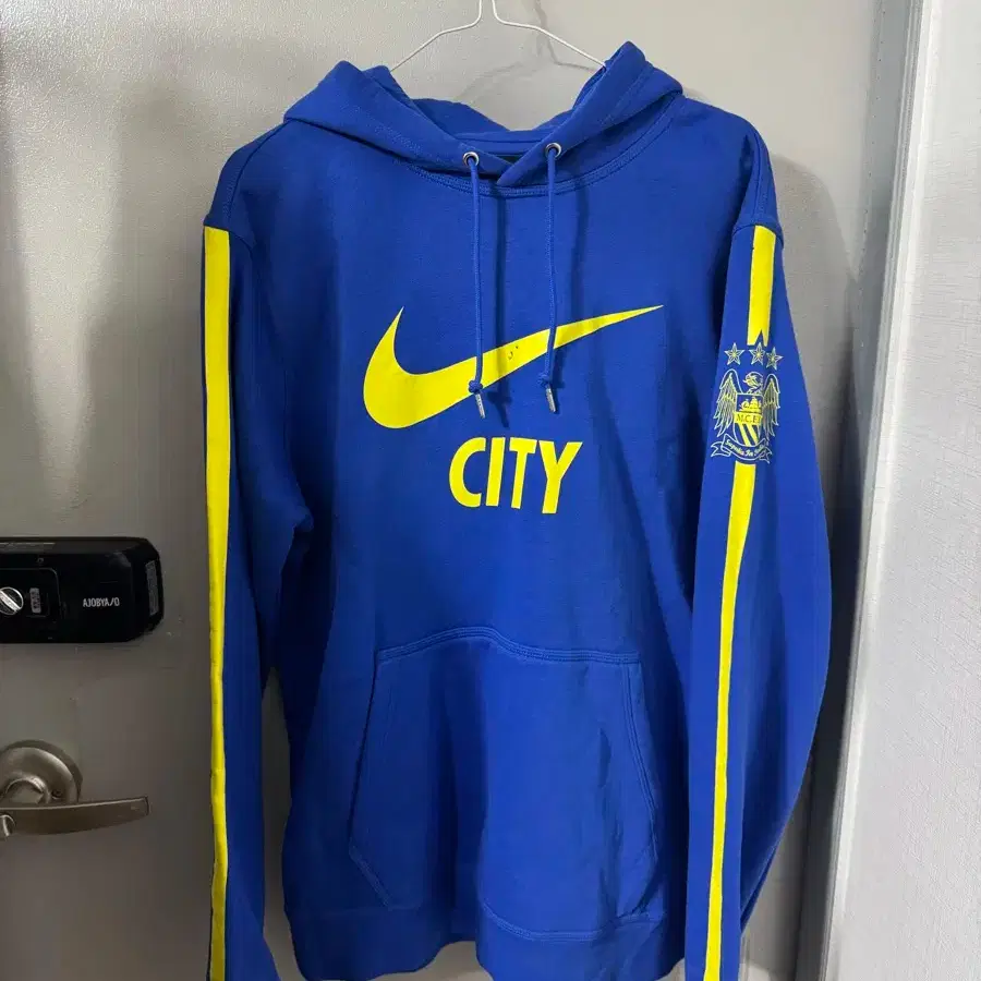 【希少】Nike×マンチェスターシティ/スウェットパーカー/ジャージ XLマンC マンチェスターシティ パーカー ナイキ 希少】Nike×マンチェスター