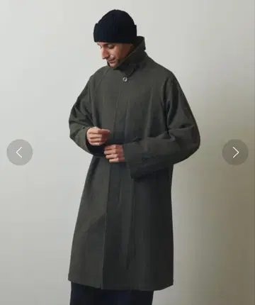 steven alan 울 스텐카라 코트 다크 그린