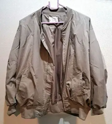 ap 레트로 베이지 점퍼