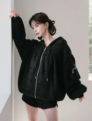 [ 새상품급 ] Darich 트위드 카고 셋업 프리 사이즈