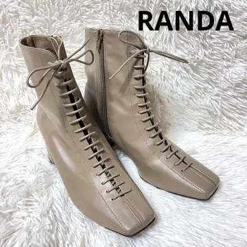 RANDA 스트레스 프리 소프트 레이스업 숏부츠 M
