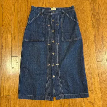 Polo 데님 타이트 스커트 허리 38cm