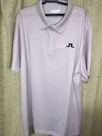 J.Lindeberg 화이트 도트 피케 셔츠