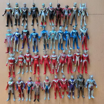 [ 묶음 판매 ] 울트라맨 시리즈 소프트 비닐 40개