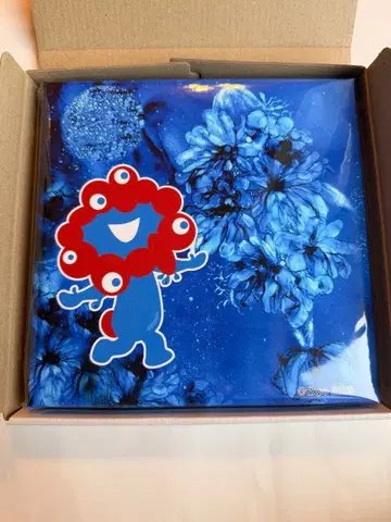 EXPO2025 미야쿠미야쿠 캔버스 지클레 인쇄 룬룬 고래 S0호