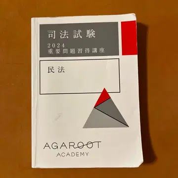 아갈루트 2024 민법 중요 문제 습득 강좌