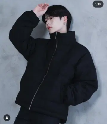 AROUND FLAVA 클래식 트위드 볼륨 자켓