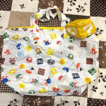 [ USJ ] 슈퍼 마리오 물음표 블록 에코백