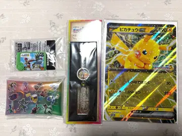 JR 포켓몬 스탬프 랠리 2025 경품 4종 세트