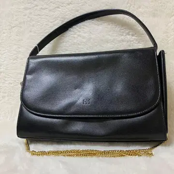 하나에모리 HANAE MORI 블랙 포멀 가죽 백