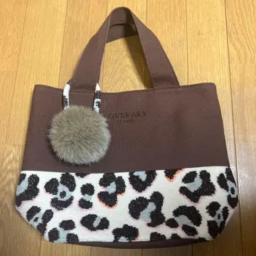 페이러 레오파드 무늬 백
