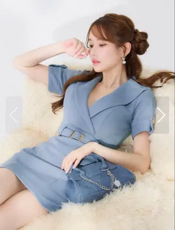 쥬얼스 스카이블루 드레스