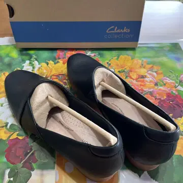 클락스 줄리엣 팜 6 사이즈 미사용 새상품 블랙 가죽