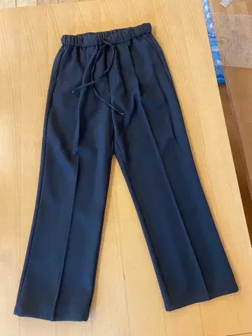 유나이티드 애로우즈 팬츠 블랙 밴딩 새상품급