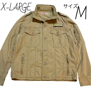 엑스라지 X-LARGE 밀리터리 자켓 사이즈 M