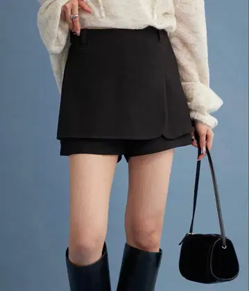 mystic 랩 레이어드 미니 치마바지 숏팬츠 스칸츠