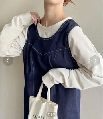 주노아 M 데님 점프스커트 (블랙) 마터니티