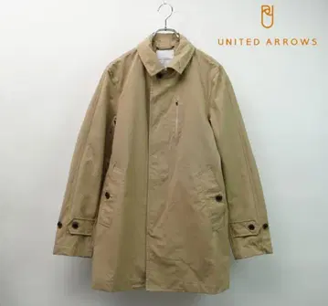 UNITED ARROWS 스텐칼라 코트 베이지 사이즈 M*MC413