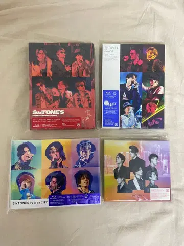 SixTONES 라이브 Blu-ray+CD 초회 한정판