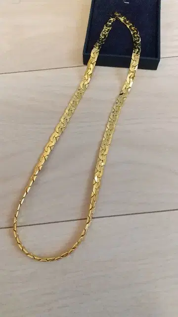 목걸이 골드 골드 컬러 정리품 55cm 59.5g
