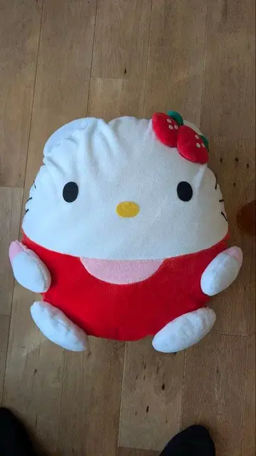 키티 풍선 쿠션 대형