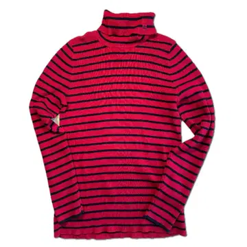 90s 랄프 로렌 보더 코튼 터틀넥